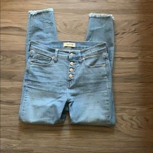 Skinny cropped jeans